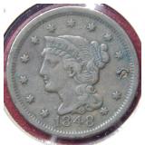 1848 Large Cent