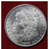 1878 REV of 1879 Morgan Silver Dollar