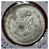 1962 Mexico Silver Peso