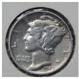 1942 Mercury Silver Dime