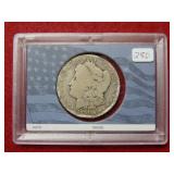 1891 CC Morgan Silver Dollar