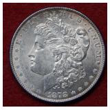 1878 7/8 Tail Feathers Morgan Silver Dollar