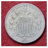 1882 Shield Nickel