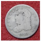1836 Bust Silver Half Dime