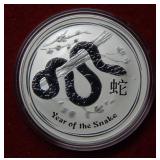 2013 Australia Silver Year of the Snake