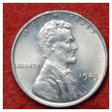 1943 Steel Cent