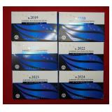 (6) American Innovations Four $1 Proof Coins