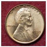 1939 Lincoln Wheat Cent