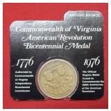Commonwealth of Virginia 1776 Medal
