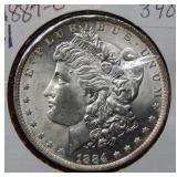 1884 O Morgan Silver Dollar