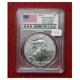 2018 Silver Eagle 1oz PCGS MS69