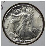 1945 Walking Liberty Silver Half