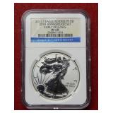 2011 P REV PROOF Silver Eagle NGC PF69