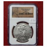 2009 P Lincoln Silver Dollar NGC MS70