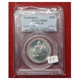 1982 D Washington Silver Half PCGS MS68