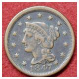 1847 Large Cent