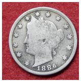 1886 Liberty Head Nickel