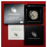 2016 Mark Twain Proof Silver Dollar