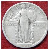 1920 Standing Liberty Silver Quarter