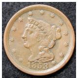 1853 Half Cent