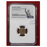 Ancient Coin - Roman Constantlus NGC