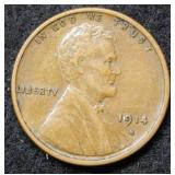 1914 S Lincoln Wheat Cent