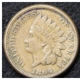 1864 Indian Head Cent - copper nickel