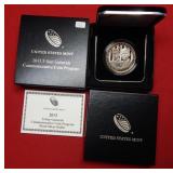 2013 5 Star Generals Proof Silver Dollar Coin