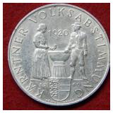 1960 Austria Silver Commemorative Coin