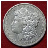 1892 S Morgan Silver Dollar