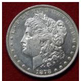 1878 Morgan Silver Dollar - 8 Tail Feathers