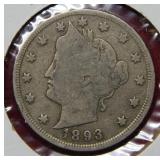 1893 Liberty Head Nickel