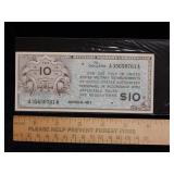 $10 Military Payment Coupon