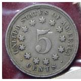 1867 Shield Nickel