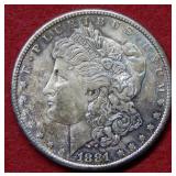 1881 S Morgan Silver Dollar