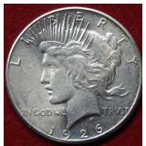 1926 S Peace Silver Dollar Coin