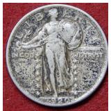 1920 Standing Liberty Silver Quarter