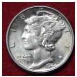 1944 Mercury Silver Dime