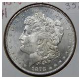 1878 Morgan Silver Dollar Coin