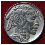 1929 Buffalo Nickel - cleaned