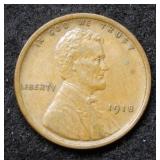 1918 Lincoln Wheat Cent