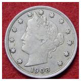 1908 Liberty Head Nickel