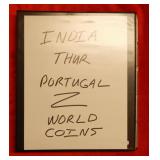 (100) Forgein Coins India through Portugal