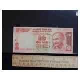 2015 India 20 Rupees Note