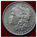 1892 Morgan Silver Dollar Coin