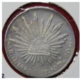 1896 Mexico Silver Reales ***