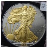 2009 Colorized Silver Eagle 1oz Silver