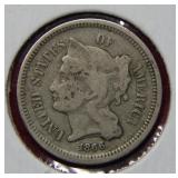 1866 Three Cent Nickel