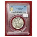1926 Oregon Silver Comm Half PCGS MS66
