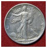1933 S Walking Liberty Silver Half